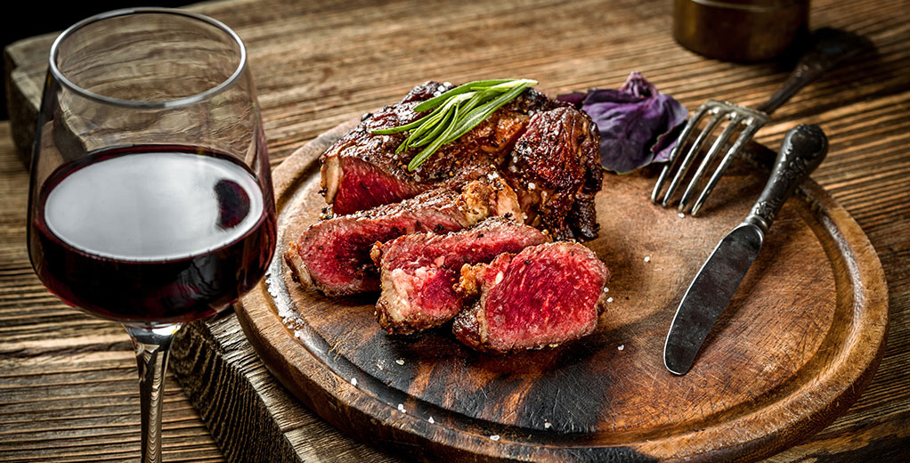 Essen-Steak Ribeye-Steak
